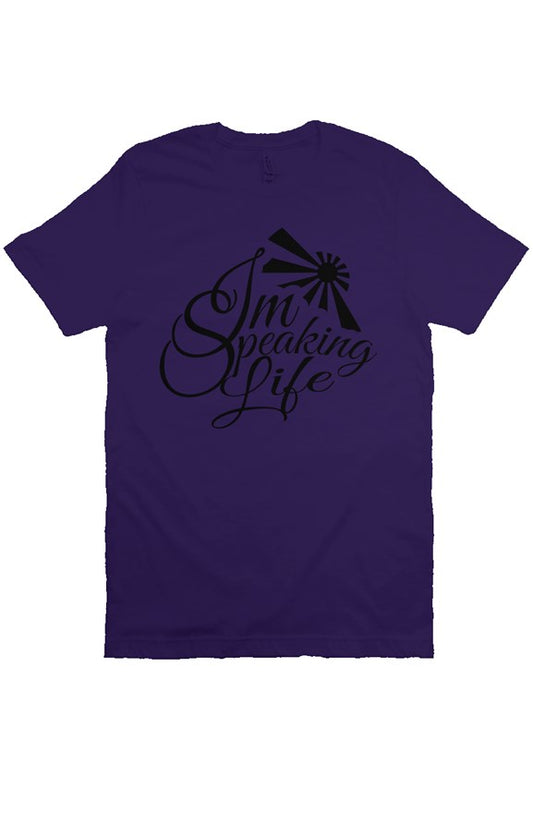 I’m Speaking Life Tee (Purple)